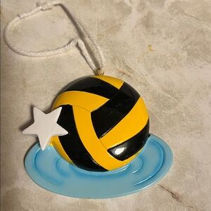 Volleyball Christmas tree ornament. good condition